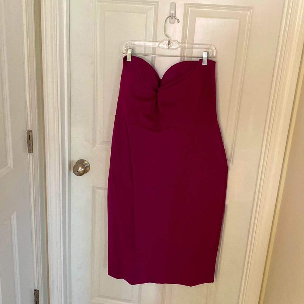 Fashion Nova Pink strapless
